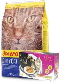 josera-dailycat-10kg-zestaw-8-saszetek-po-100g-4xtunczyk4xlosos