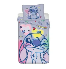 posciel-bawelniana-140x200-lilo-and-stitch-niebieska-poszewka-70x90