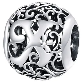 charms-literka-x-zawieszka-srebro-pr-925-koralik-kwiaty-azurkowy-litera