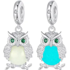 charms-sowa-swiecaca-fluo-srebro-pr-925-zawieszka-koralik-sowka-madrosc