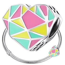 charms-serce-pastelowe-srebro-s925-koralik-beads-kolorowe-serce-zawieszka