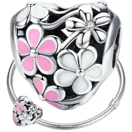 charms-serce-kwiaty-srebro-925-koralik-zawieszka-pastelowe-kwiatki-beads