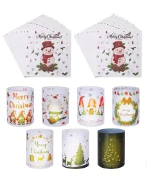swiateczne-oslony-na-swiece-tealight-14szt-i-20-serwetek