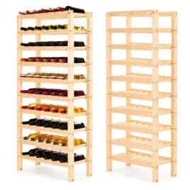 regal-na-wino-drewniany-stojak-31x71x17-cm-modulowy-sosnowy-lite-drewno-eko