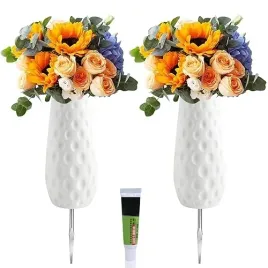 wazony-nagrobne-biale-2-szt-wbijania-23-cm-z-ostrzem