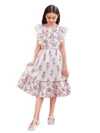 shein-dzieciecy-komplet-bialy-w-kwiatki-128-lwz