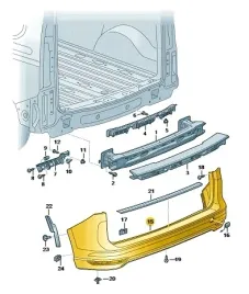 poszycie-zderzaka-tyl-gruntowany-vag-oe-2k7807417fgru-nowe-oryginalne