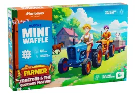 marioinex-klocki-waffle-mini-farmer-traktory-i-wypasiona-laka-110-el
