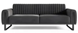 sofa-trzyosobowa-parissa-ciemnoszara-welur-czarne-nogi