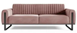 sofa-trzyosobowa-parissa-rozowa-welur-czarne-nogi