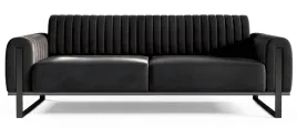 sofa-trzyosobowa-parissa-czarna-welur-czarne-nogi