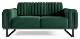 sofa-dwuosobowa-parissa-zielona-welur-czarne-nogi