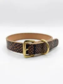 obroza-skorzana-skora-weza-brazowa-15cm-42-cm