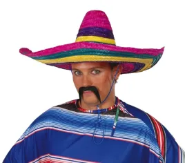 kapelusz-slomiany-sombrero-meksykanskie-kolorowe