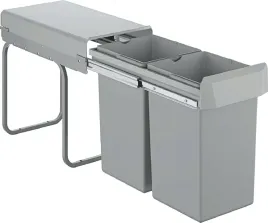 system-sortowania-odpadow-segregacji-grohe-2-15-l-podwojna-komora-szary