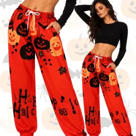 dres-damski-spodnie-dresowe-dynie-halloween-elastyczne-dresy-s-m-164-170