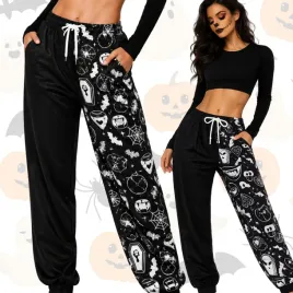 dres-damski-spodnie-dresowe-pajak-halloween-elastyczne-dresy-l-xl-170-176