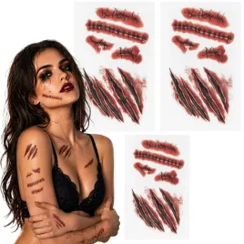 tatuaze-tymczasowe-zmywalne-rany-blizny-szwy-krew-na-halloween-3-sztuk