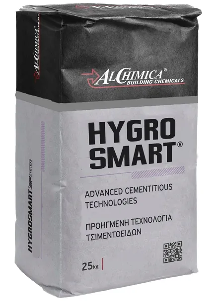 Zaprawa wyrównująca NIEPĘKAJĄCA Alchimica HygroSmart Fix&Finish Szary 25kg