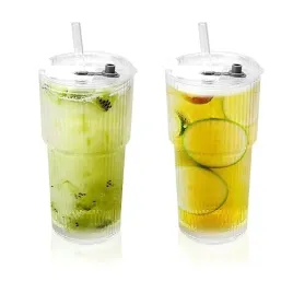 szklane-kubki-600ml-z-pokrywka-i-slomka-zestaw-2-szt