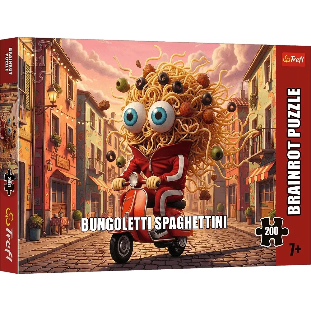 trefl-puzzle-200-el-brainrots-bungoletti-spaghettini-stan-nowy