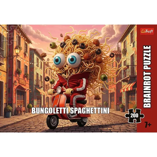 trefl-puzzle-200-el-brainrots-bungoletti-spaghettini-kod-producenta-13377