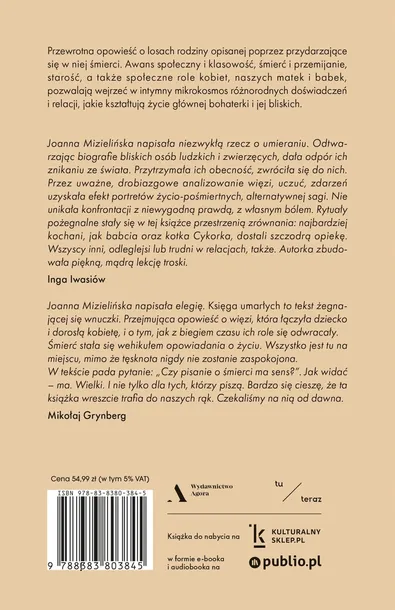 ksiega-umarlych-joanna-mizielinska-wydawnictwo-agora
