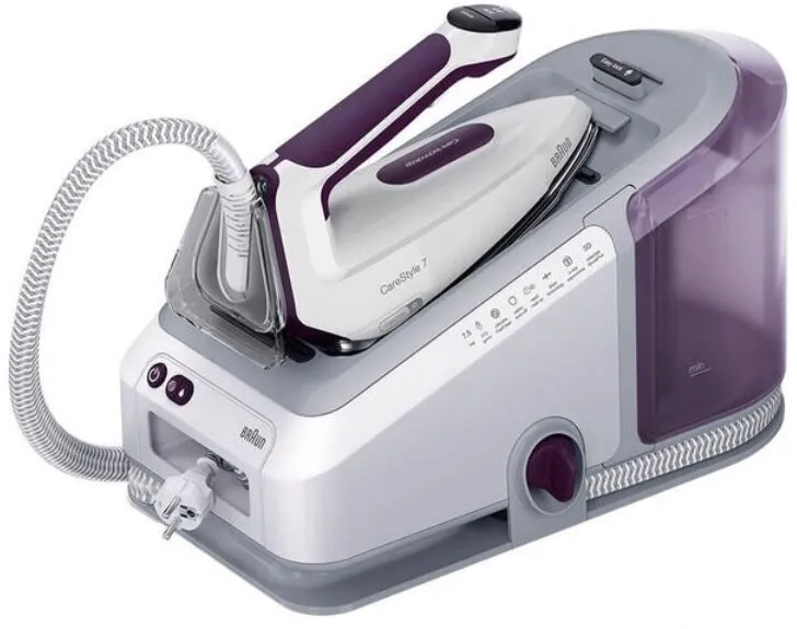 Żelazko z generatorem pary Stacja parowa Braun CareStyle 7 IS7266 VI