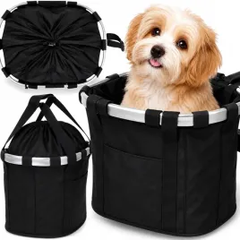 koszyk-rowerowy-na-kierownice-odpinany-wodoodporny-torba-oxford-10l-czarny