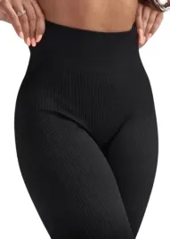 shein-czarne-prazkowane-legginsy-z-wysokim-stanem-m-1-b