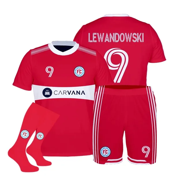 LEWANDOWSKI USA komplet koszulka spodenki getry rozmiar 152