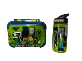 minecraft-sniadaniowka-lunch-box-zw-nowe-bidon-minecraft-z-uchem-410ml