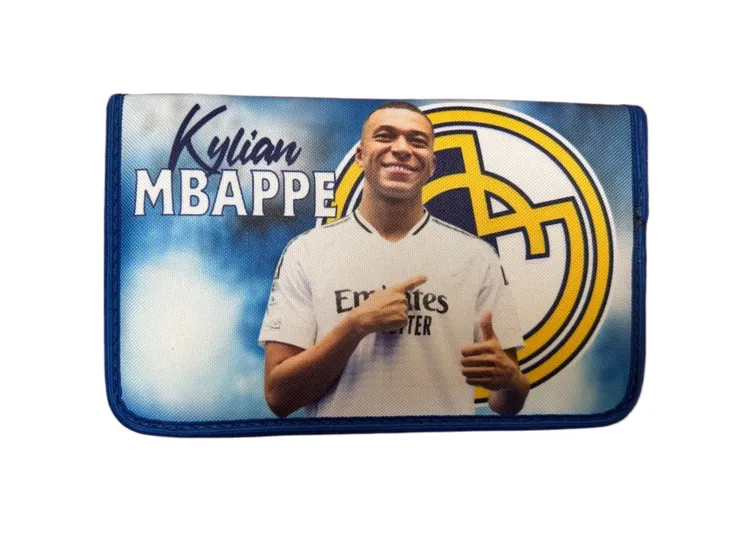 MBAPPE REAL piórnik rozkładany pojedynczy