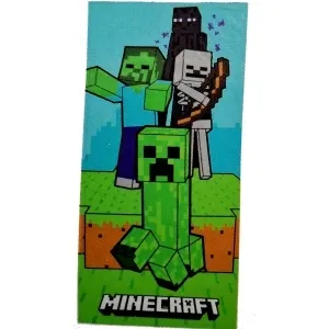 Ręcznik plażowy Minecraft Danger Zone, szybkoschnący 70x140 cm 780633