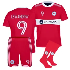 lewandowski-usa-stroj-komplet-koszulka-spodenki-getry-rozmiar-152