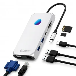 stacja-dokujaca-usb-c-orico-xcr-12w1-2x-hdmi-4k-vga-pd-100w-rj45