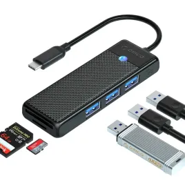 hub-usb-orico-4w1-3x-usb-a-3-0-czytnik-sd-microsd-1m-czarny