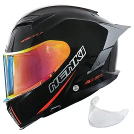 kask-motocyklowy-nenki-czarny-ece-22-06-oslona-przeciwsloneczna