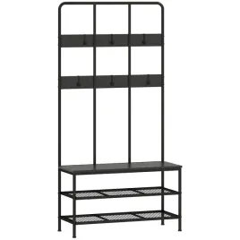 wieszak-3-w-1-na-odziez-z-lawka-czarny-91x36x180-cm