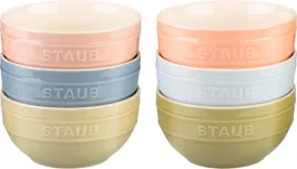 staub-serving-zestaw-6-misek-14-cm-wielokolorowe