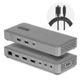 startech-208ue-usb4-dock-stacja-dokujaca-przewodowa-szary