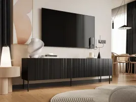 szafka-rtv-isla-200x40x60-czarny-mat