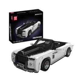 mould-king-wraith-10031-auto-z-klockow-1688-el-model-premium-rolls-royce