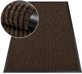 wycieraczka-podgumowana-dura-mat-40x60-antyposlizgowa-tekstylna-brazowa