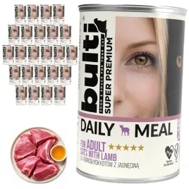 bulti-daily-meal-adult-mokra-karma-dla-kota-jagniecina-24x400g