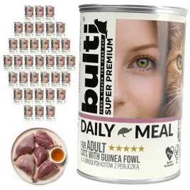 bulti-daily-meal-adult-mokra-karma-dla-kota-perliczka-36x400g-pelnoporcjowa
