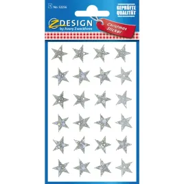 naklejki-z-design-foliowe-srebrne-gwiazdy-52256-avery-zweckform