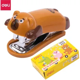 zszywacz-do-15-kartek-zszywki-10-mis-brazowy-e0452-brown-deli