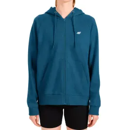 bluza-damska-4f-morska-zielen-4fwss26tswsf2205-46s