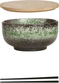zestaw-ramen-miska-ceramiczna-1100-ml-paleczki-pokrywka-zielona